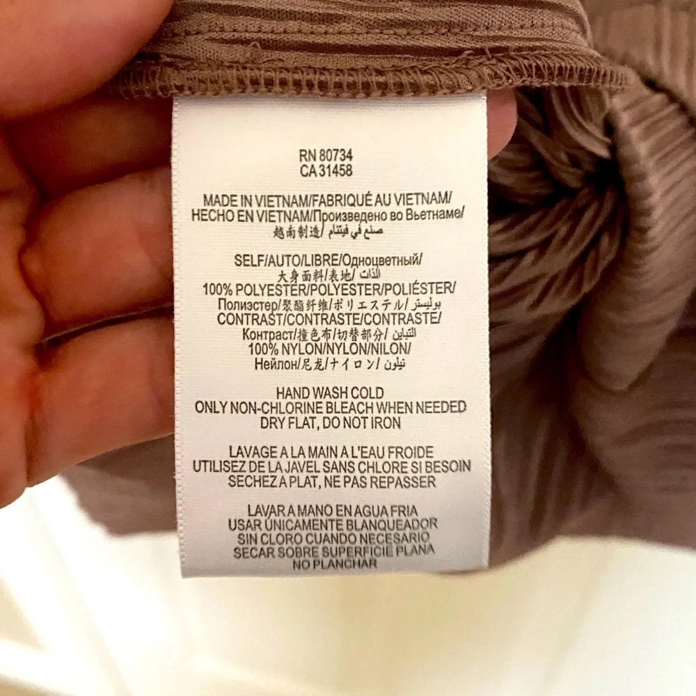 BCBG Plisse Mini Dress